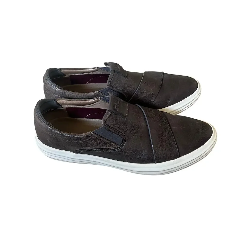 Mark Nason Los Angeles Men's 12 Leather Slip On Sneaker Loafer High Quality